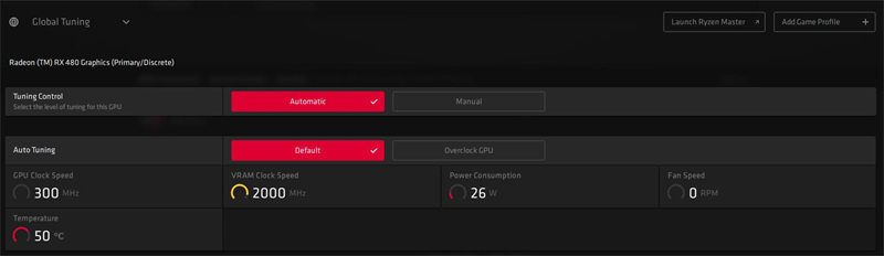 amd radeon control panel.