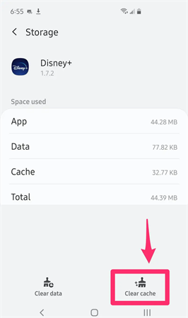 limpar cache de apps no android