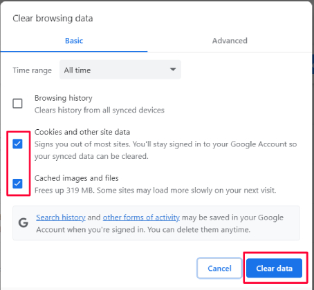 Amazon Prime video error code 5004