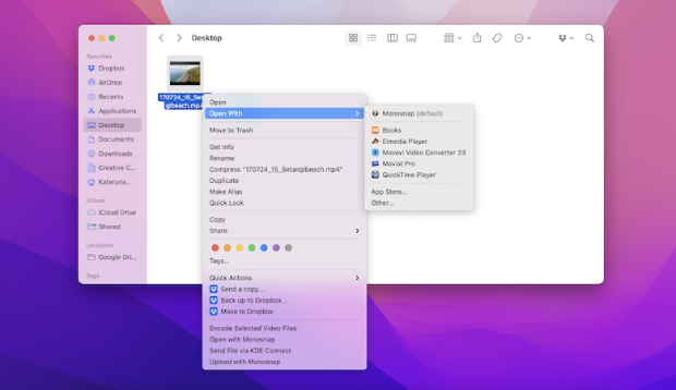 converter o formato de vídeo utilizando o quicktime player 1