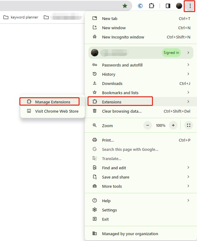 disable browser extension to fix twitch lagging-1