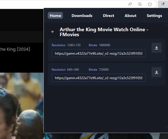 download movies from fmovies via hls downloader