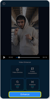 enhance old video quality on powerdirector