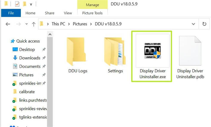 extract ddu downloader