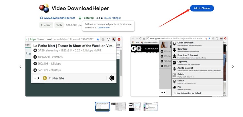 install video downloadhelper