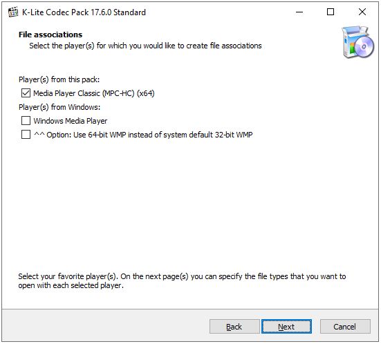 install k-lite codec pack