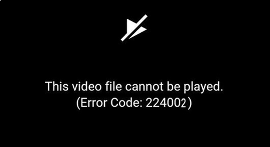 7 Fixes] Error Code 224002: This Video File Cannot be Played