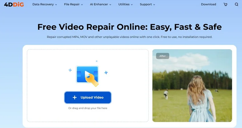 repair 3gp file online free