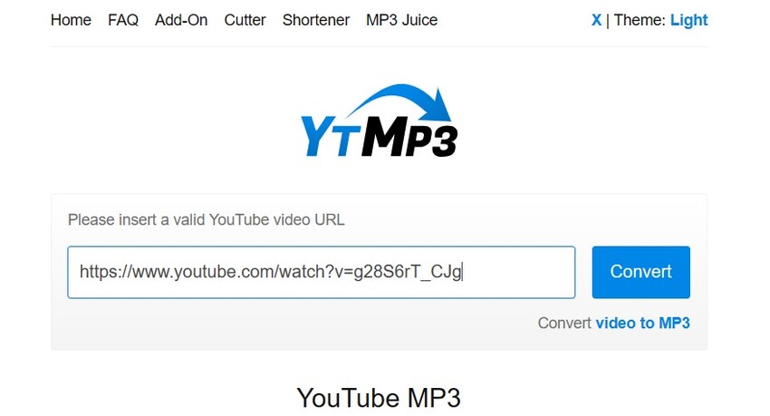 ytMP3를 사용해서 유튜브 mp3 음원 추출