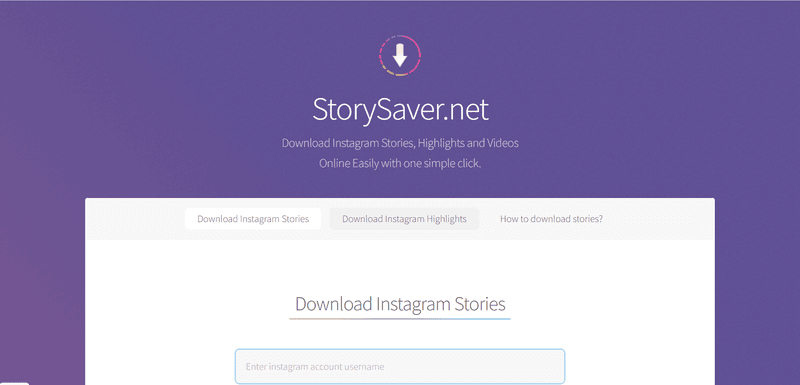 Besuchen Sie storysaver.net