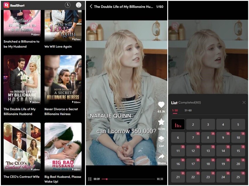 assista a vida dupla do meu marido bilionário reelshort
