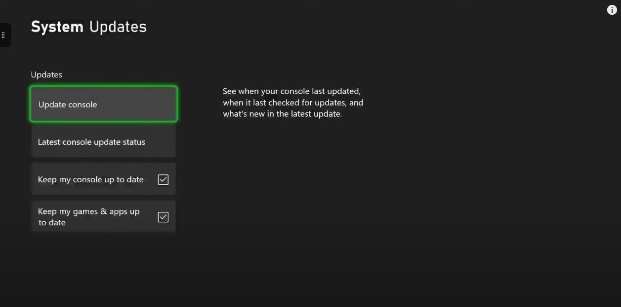 atualizar aplicativos para corrigir disney plus que não funciona no xbox - passo 2