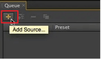 add mxf file to adobe media encoder