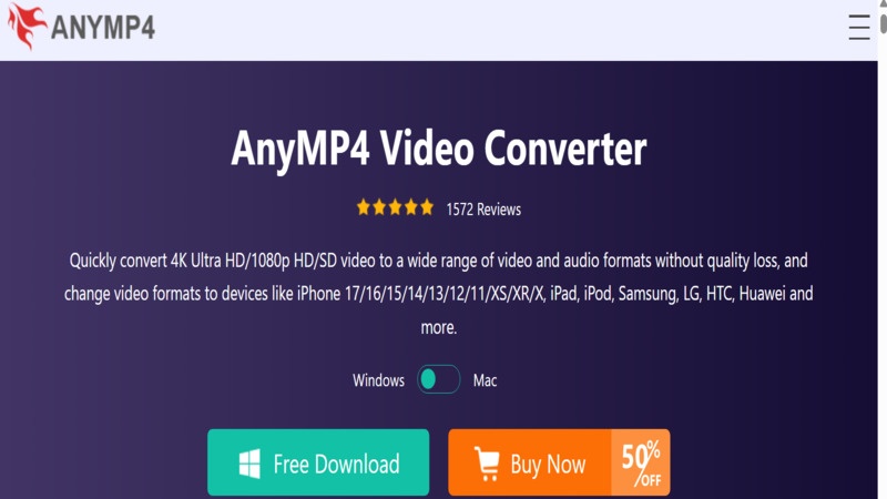 anymp4 video converter