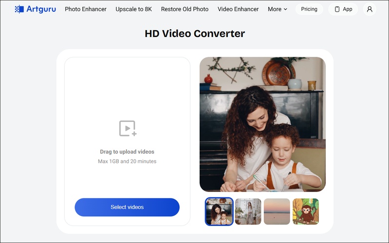 artguru hd video converter