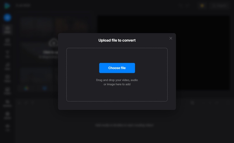 clideo upload heic photos live photos to mp4