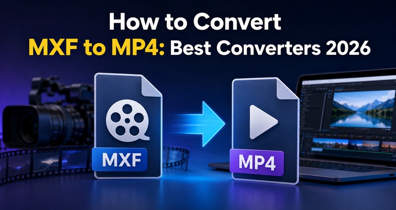 convert mxf to mp4