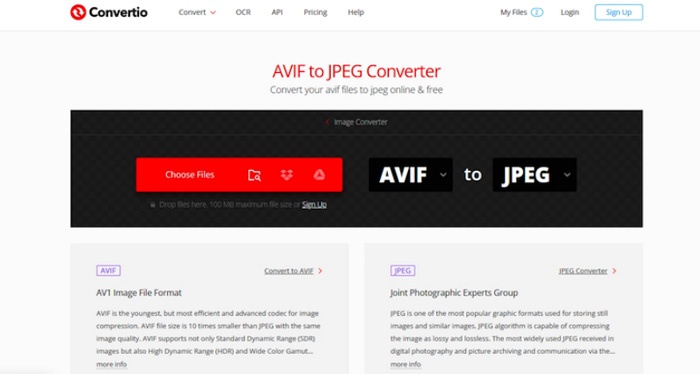 convertio avif to jpg converter