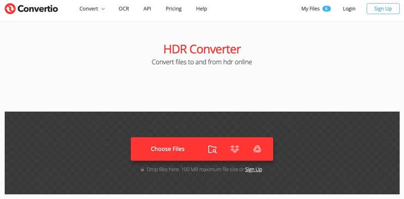 convertio HDR convertidor