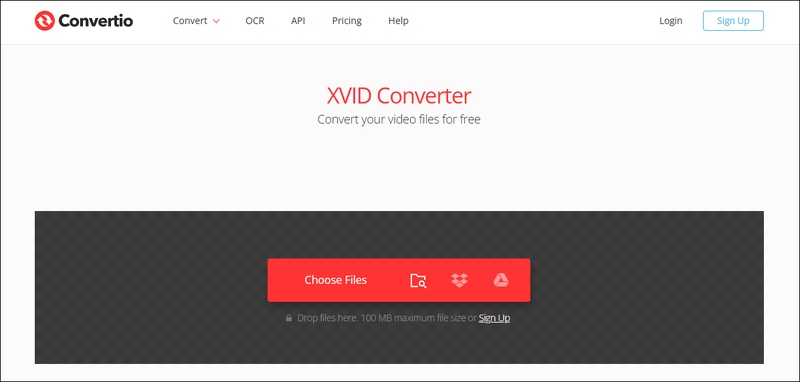 convertio xvid converter