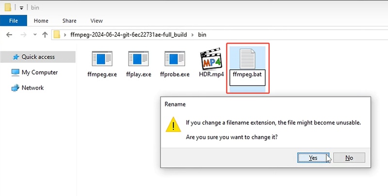 crear documento de texto y nombrarlo en formato bat