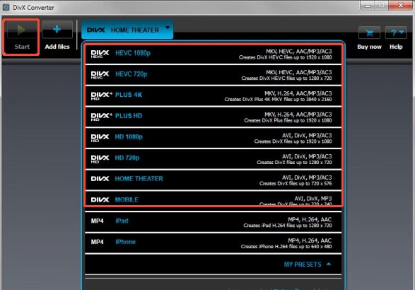 divx converter from mp4 to divx