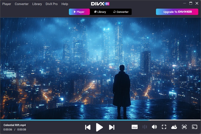 play xvid video codec for divx player