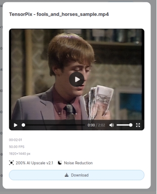 download enhanced 4k videos tensorpix