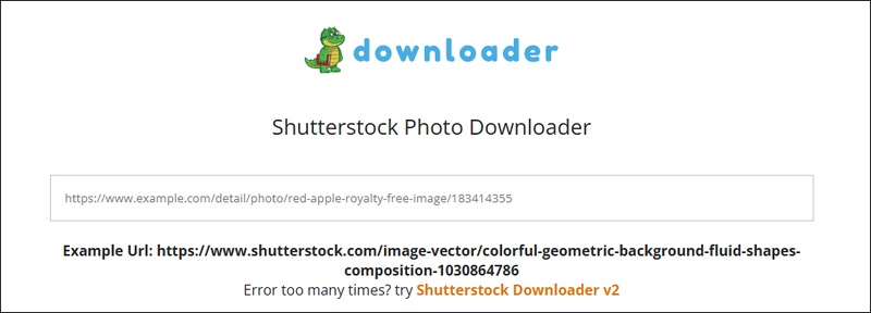 downloader la shutterstock image downloader