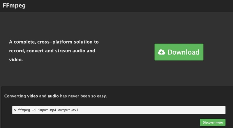 ffmpeg convert videos to mp4
