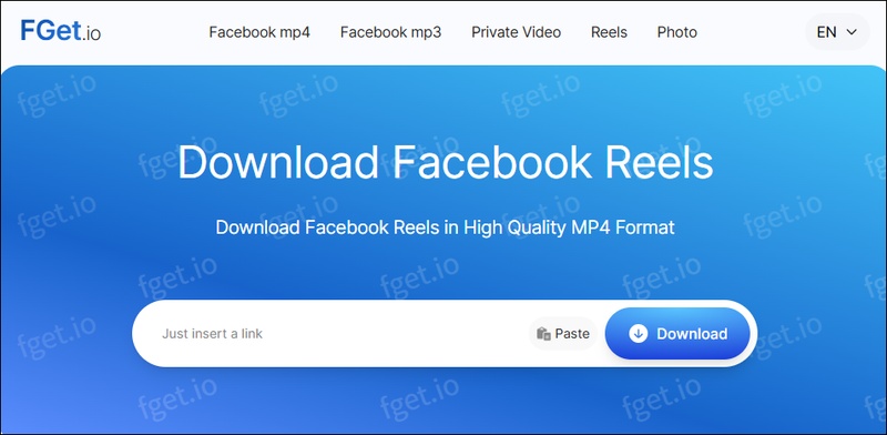 fget facebook reel to mp4 converter