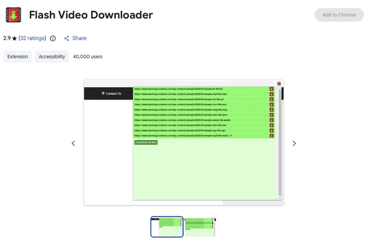 flash video downloader
