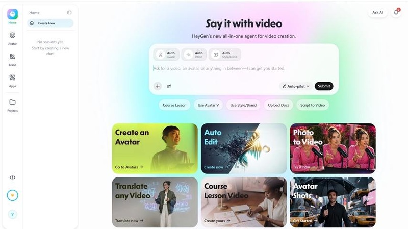 heygen ai video generator