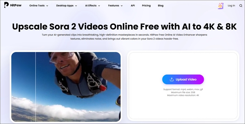 hitpaw sora 2 video upscaler