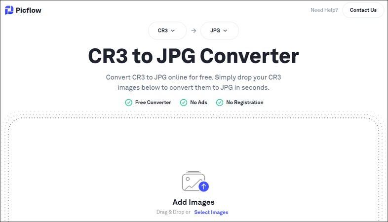 picflow cr3 to jpg converter