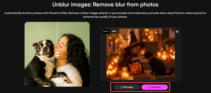 picsart photo blur remover edit download images
