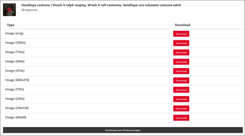 pindown save pins different resolution options