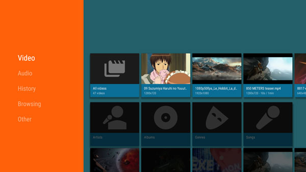 play xvid files via vlc in firestick