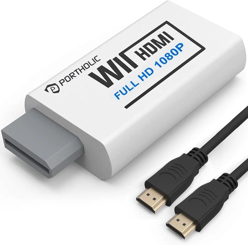 portholic wii to hdmi upscaler