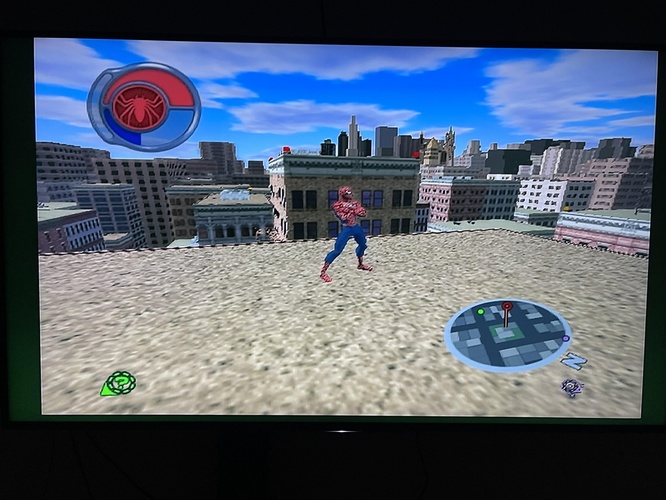 ps2 game bad resolution on modern tv