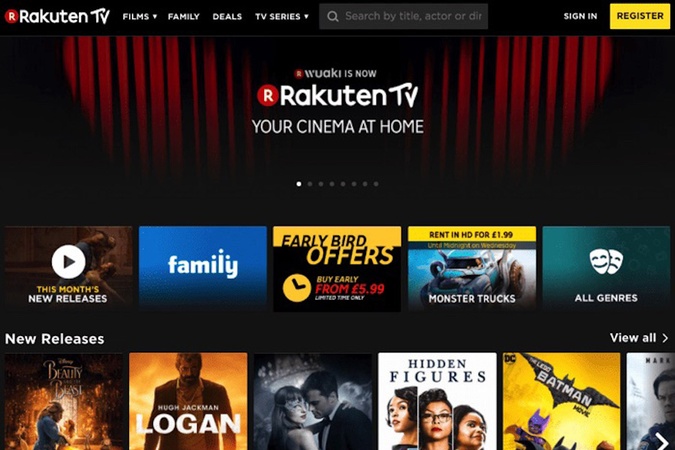 rakuten tv