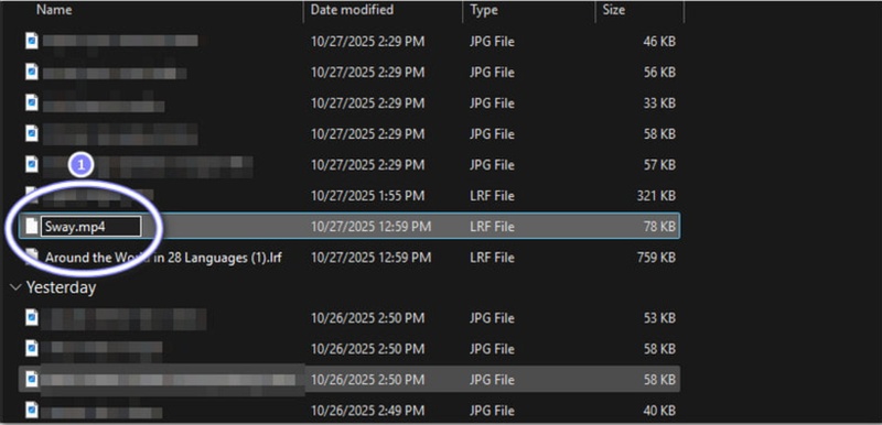 rename dji lrf to mp4