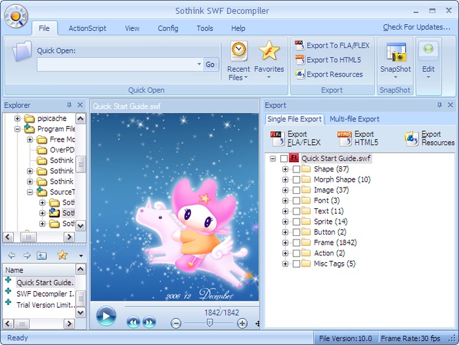 sothink swf decompiler
