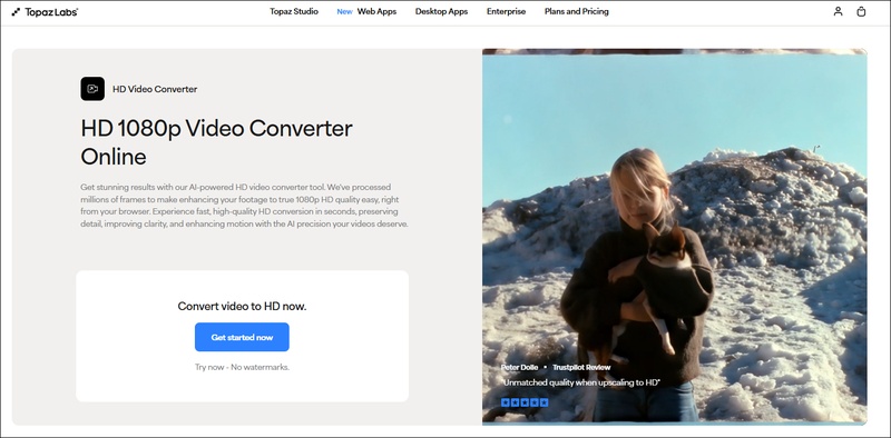 topaz hd video converter online