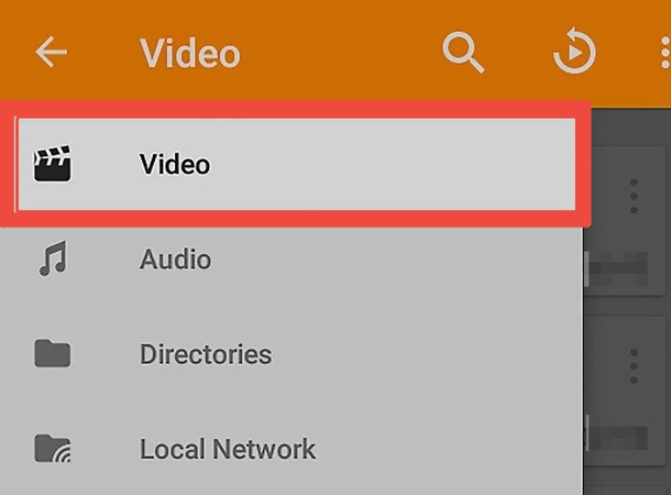 upload xvid video to vlc for playback