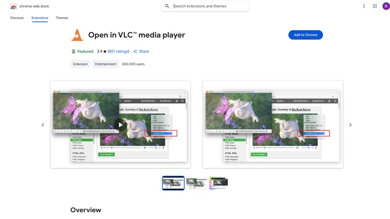 VLC 웹 플러그인으로 크롬에서 MKV 재생
