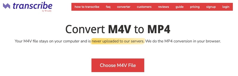 wreally m4v to mp4 converter