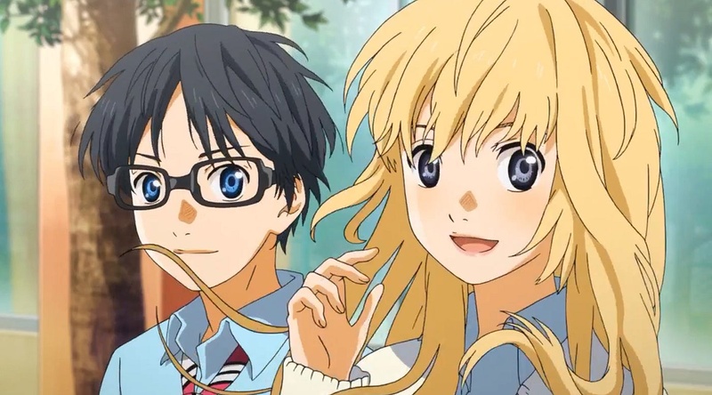 traurigster anime auf crunchyroll your lie in april