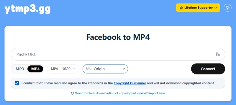 ytmp3 facebook to mp4 converter