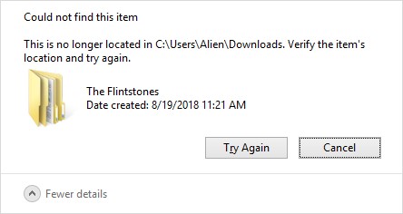could not find this item